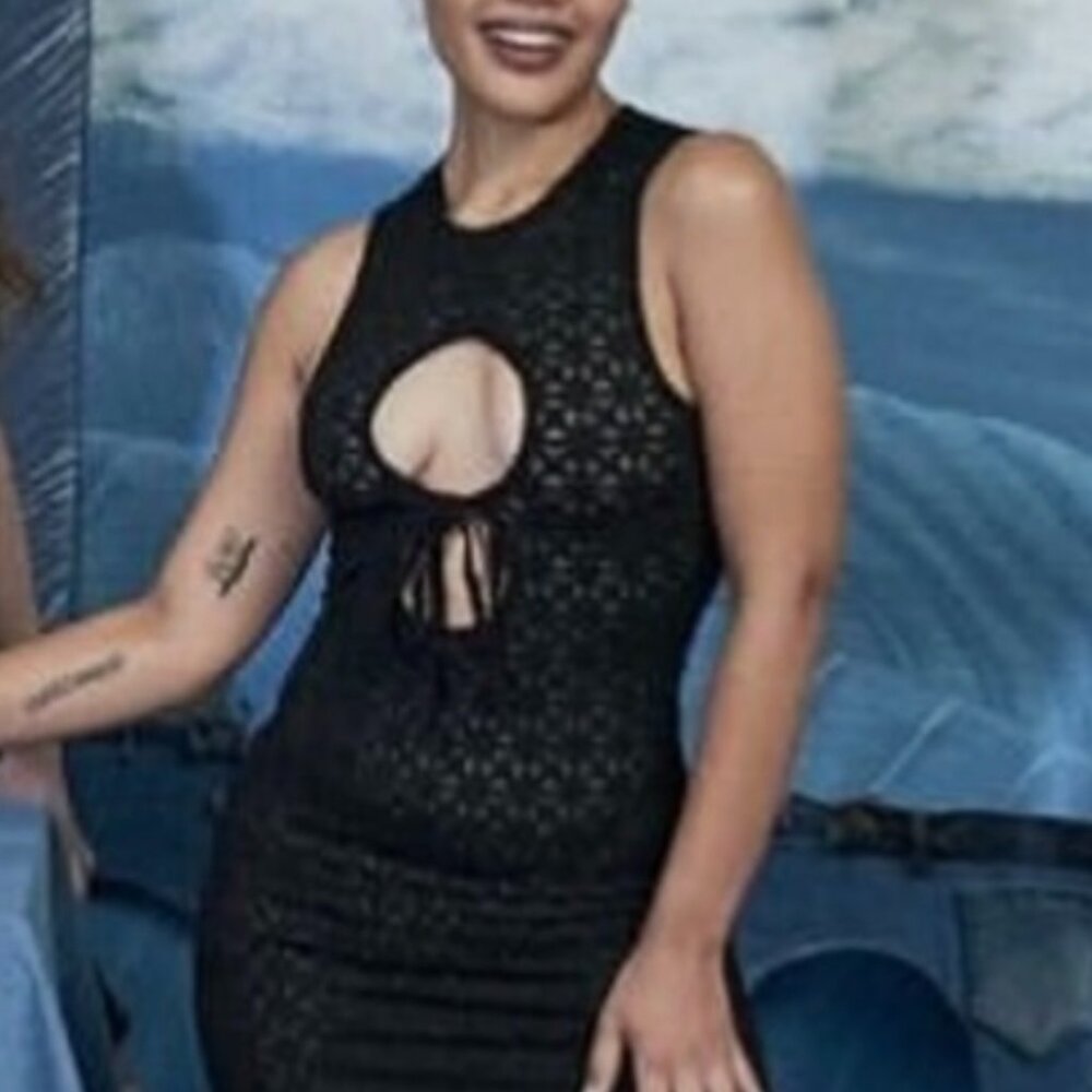 NEVER WORN Fashion Brand Company Black Lace Dress